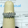 Platinum Marquis Diamond Wedding band 0.75 CT - Image 2