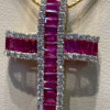 RUBY RIBBON DIAMOND Cross