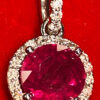 Ruby Diamond Pendant - Image 2