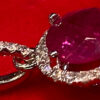 Ruby Diamond Pendant